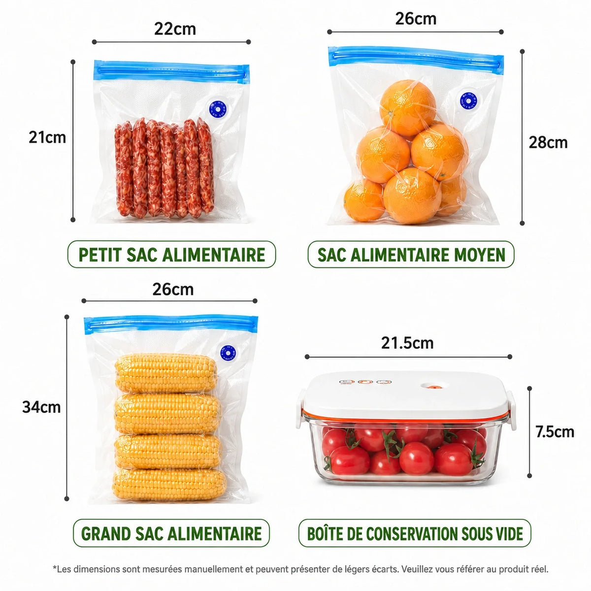 AirSeal™ – Vos aliments frais 5x plus longtemps, sans frigo